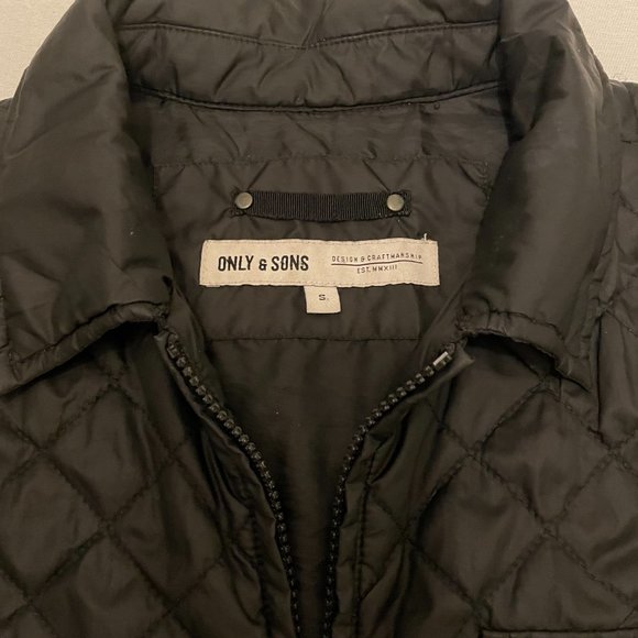 Only & Sons Quilted Jacket - Size Small - Picture 3 of 5